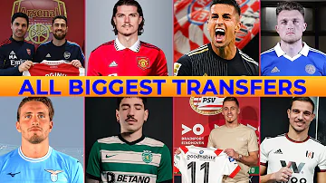 ALL LATEST TRANSFERS JANUARY 2023 - Enzo Fernández, Marcel Sabitzer, Hazard, João Cancelo