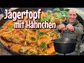 Jägertopf mit Hähnchen aus dem Dutch Oven - Westmünsterland BBQ