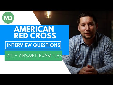 American Red Cross Interview Questions with Answer Examples
