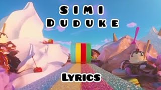 Simi-Duduke lyrics (Love Maestro)