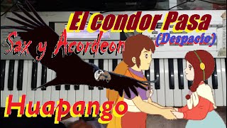 Video thumbnail of "El condor Pasa -  Huapango (Teclado)."