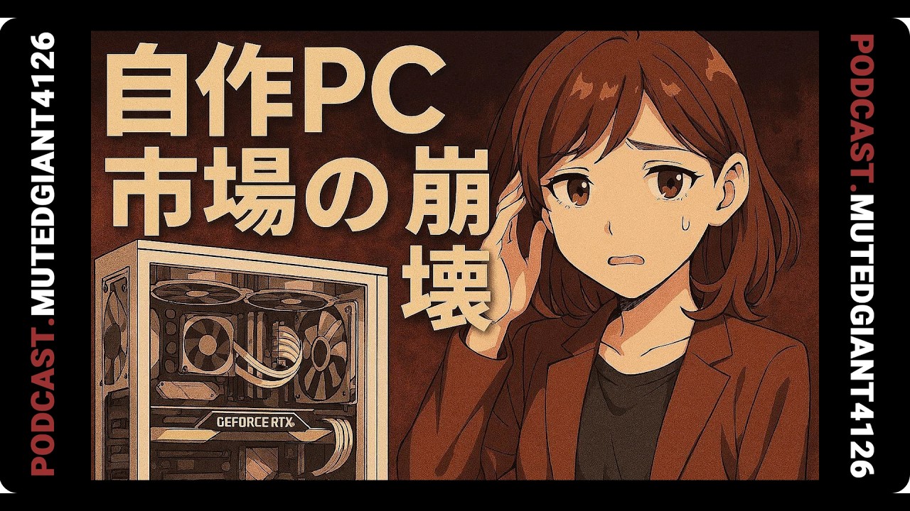 崩壊する自作PC市場｜MutedGiant4126