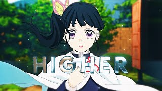 「Higher 💜」Tanjiro X Kanao & Shinobu「Amv/Edit」4K