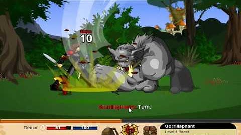 DragonFable - (Part 1) A hero was bored