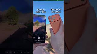 Samsung vs iPhone Camera Test! 📸 #shorts #tech