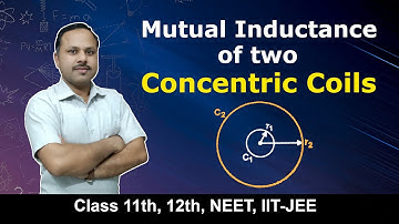 Mutual inductance of two Concentric Coils | 12th Physics #cbse #umeshrajoria