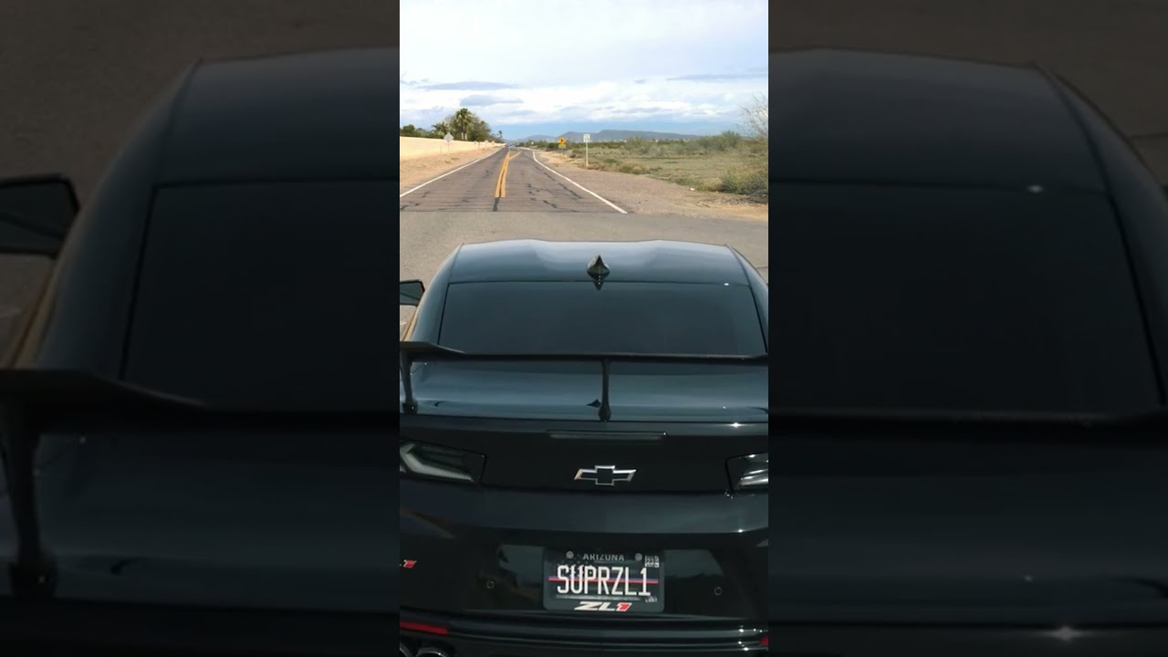 My Camaro Zl1 Exhaust Sound Insanely Loud And Awesome