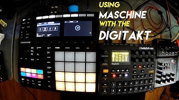 Tutorial - Using Native Instruments Maschine MK3 With The Elektron Digitakt - datastrainmusic