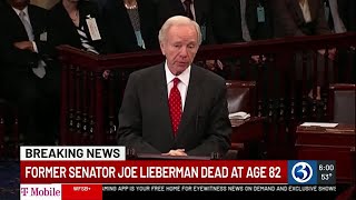 Former Connecticut Senator Joe Lieberman dies at 82