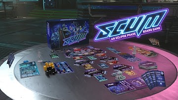 SCUM An Eclipse Phase Board Game Trailer
