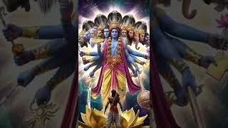 Lord Vishnu’s divine presence sustains the universe with peace, balance, and eternal protection 🕉️✨
