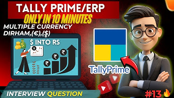 Tally Prime Multi Currency | Multiple Currency Dollar To Rupees | How To Set Dollar Rate #tallyprime