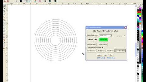 Synergy 17 - S17 Rhinestone Macro for CorelDraw Overview