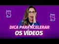 Dica rápida para acelerar os vídeos no Youtube