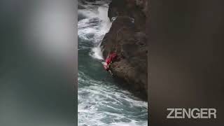 Botch On The Rocks: Two Saved After Battering On Deadly Coast
