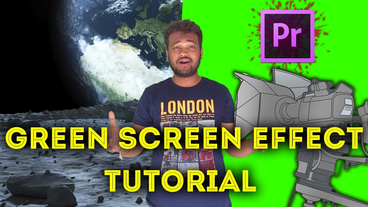 How To Change Video Background & Green Screen Effect Tutorial In Adobe