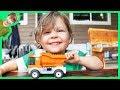 Lego Dump Truck Garbage Truck Playtime!