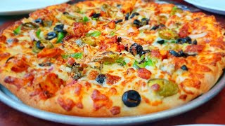 🤤Best pizza recipe & pizza sauce recipe you'll ever make | veg pizza recipe