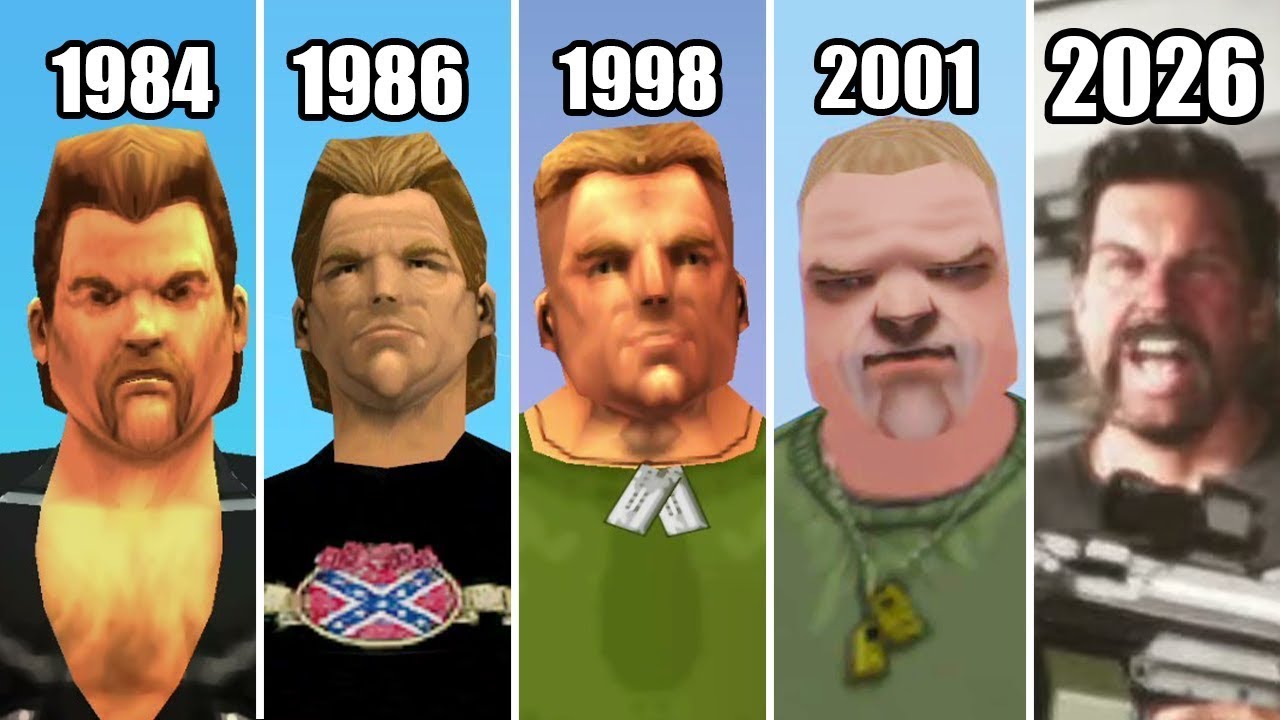 Evolution Of PHIL CASSIDY GTA Games 1984 2026 YouTube 