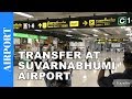 Connection Flight at Suvarnabhumi Airport - Bangkok Airport Flight Transfer - Airport Travel Video