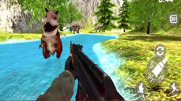 Deadly Dino Hunter 3D: Dinosaur Games 2019 - Android Gameplay Part #1