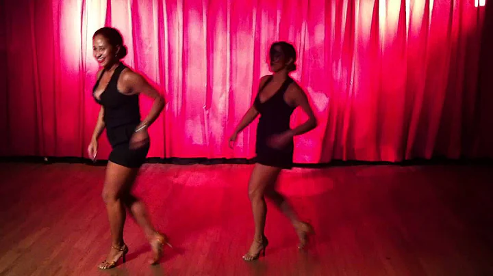 Desiree Godsell and Eleanee Jimenez Bachata Debut ...