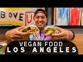 EPIC VEGAN FOOD TOUR in LOS ANGELES - BURGER, DONUTS, PIZZA and a CHEESE STEAK SANDWICH!!