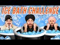 Extreme ice bath challenge