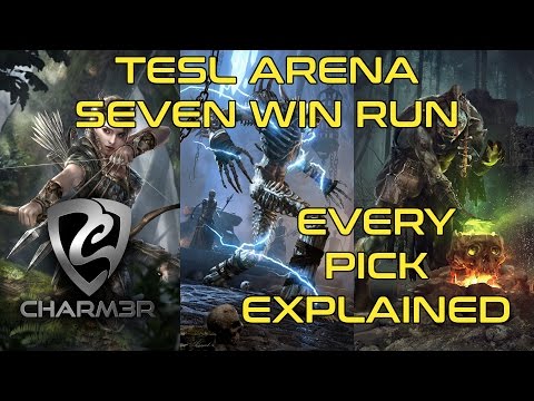 7 Win Arena Run - Every Pick Explained - The Elder Scrolls: Legends