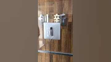 2nd generation window cleaning robot cleaning video