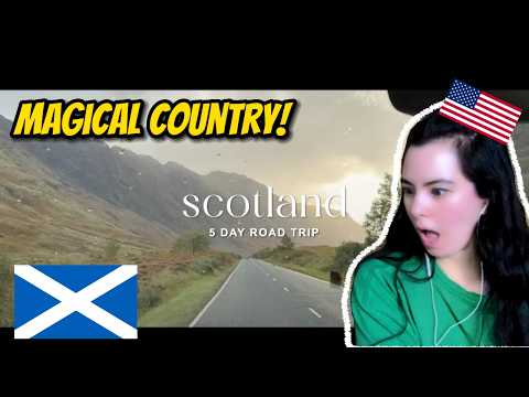 American Girl Reacts: Scotland 5 Day Road Trip | Isle of Skye, The Highlands, West Coast