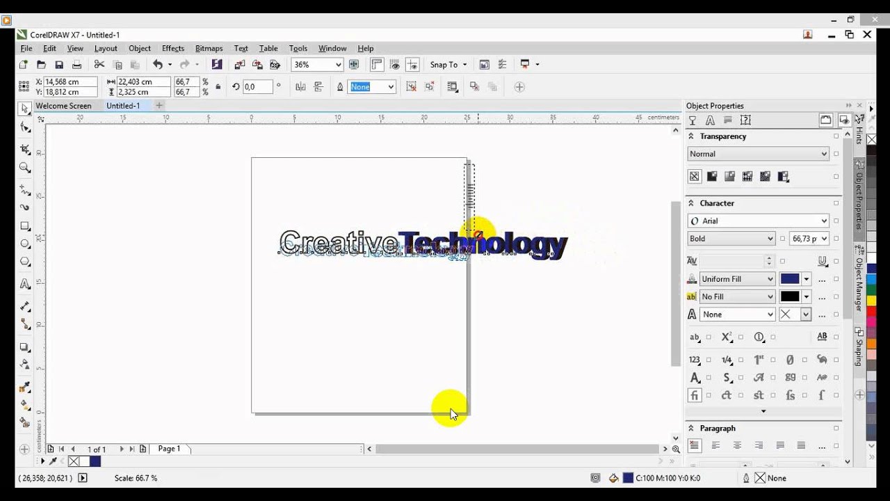 tutorial membuat logo perusahaan - YouTube