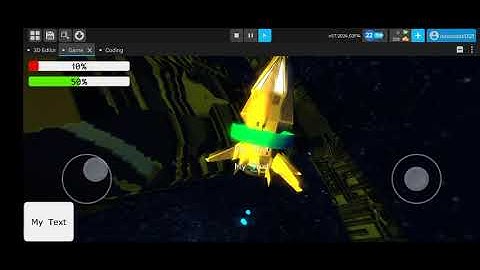 The graphic of my android game made in it