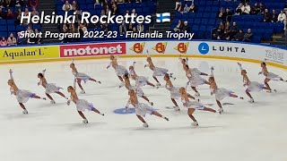 Helsinki Rockettes - Short Program 2022-23 - Synchronized Skating - Finlandia Trophy 🥇