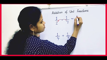 Addition of Unit Fractions | Fractions shortcuts | #mathstricks #fractions #additionoffraction
