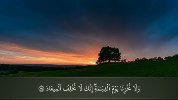 سورة آل عمران من الآية ١٩٠ إلى ٢٠٠ (ماهر المعيقلي) surah al-imran (maher almoeqli)