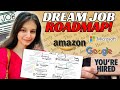 Roadmap to your dream job  step by step roadmap  how to start coding  build resume  tech job dsa