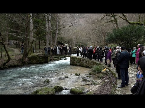 Праздник Богоявление – Крещение Господне в Новом Афоне