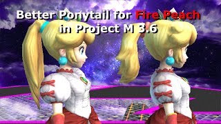 Better Ponytail For Fire Peach In Project M 3.6