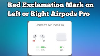 Celebrity How to Fix Red Exclamation Mark on Left or Right AirPods Pro in iOS 13 Wealth