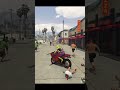 Chainsaw Bike Madness 😱 GTA 5 Mod Chaos! #shorts #gta #gtav #gtavlive