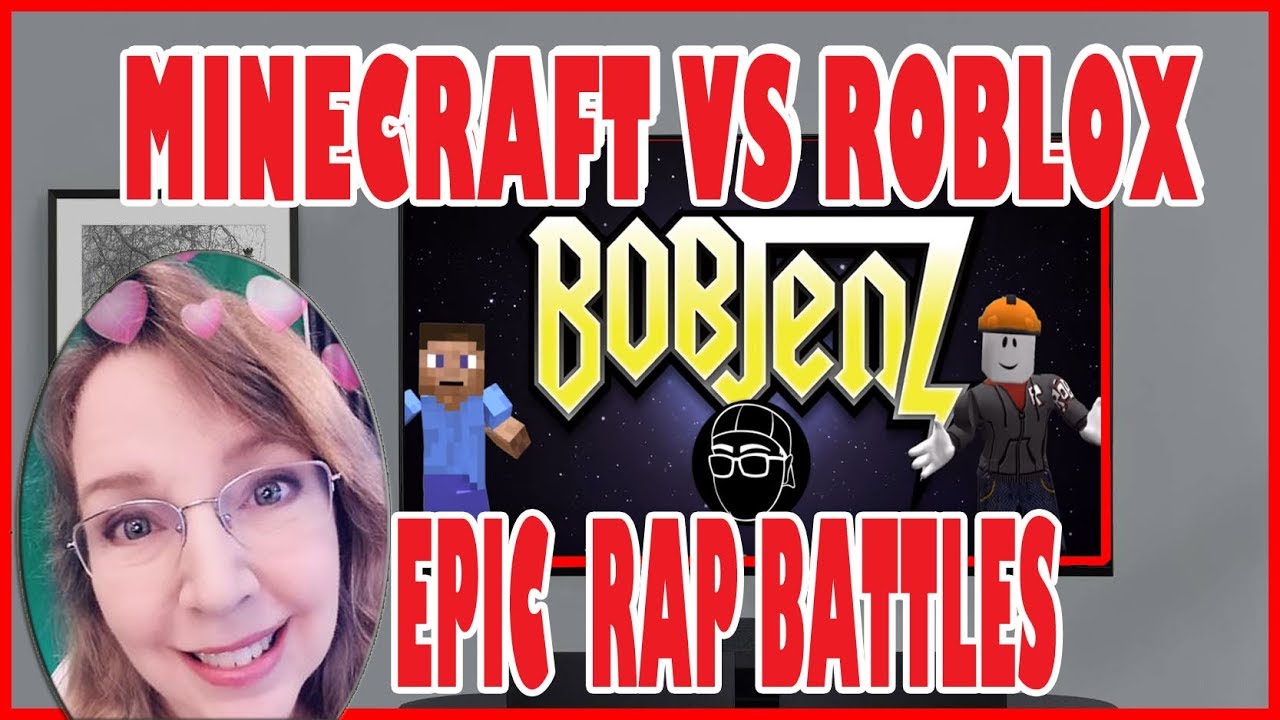 Minecraft Vs Roblox Steve Vs Builderman Rap Battles Mrs Samantha Reacts Youtube - minecraft vs roblox rap battle