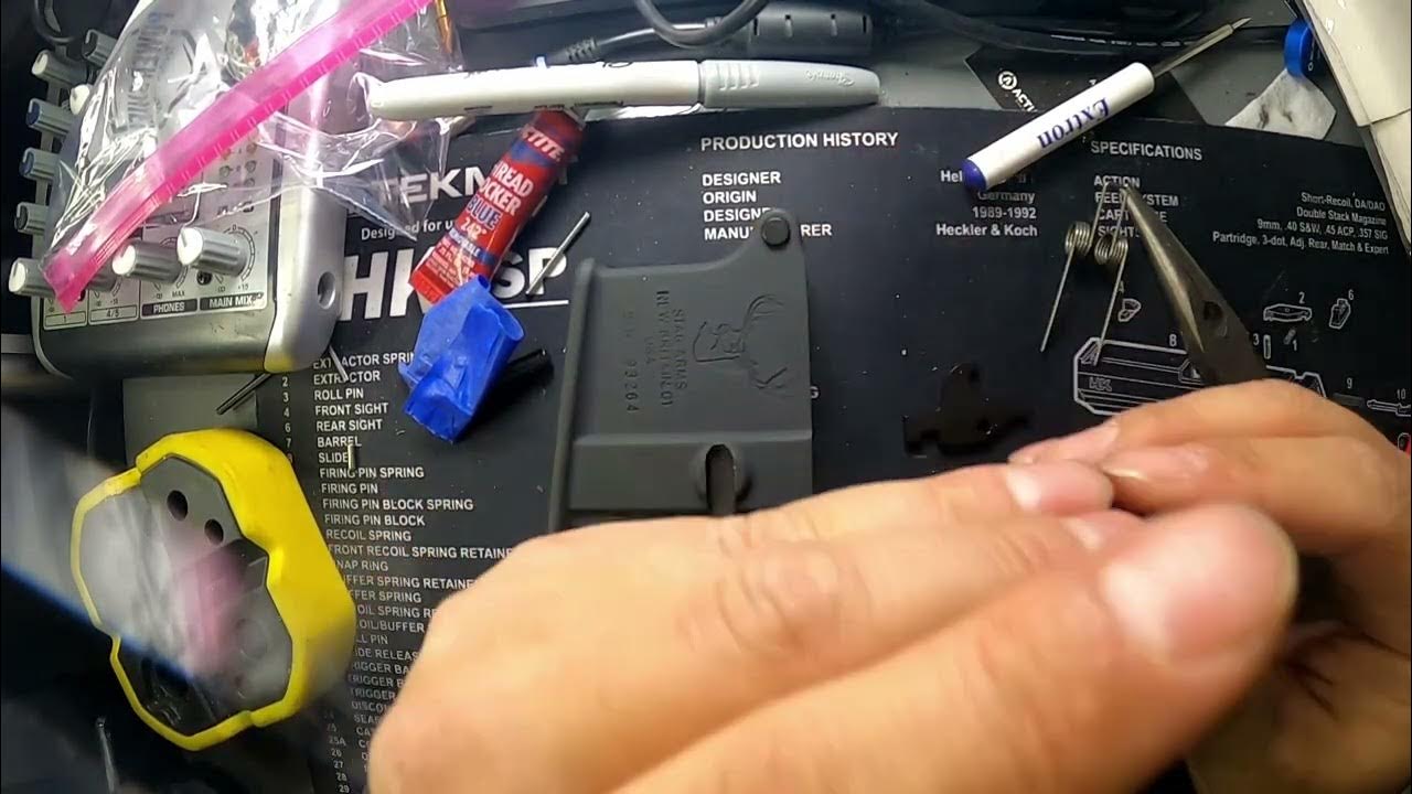 AR Build Trigger (Fire control group) - AR 만들기 트리거 그룹 조립 - YouTube