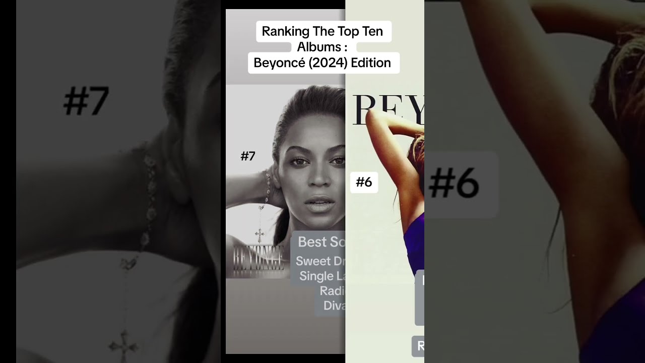 Ranking The Top Ten Albums Beyonce 2024 Edition Top10 Bestalbums2024 Shorts