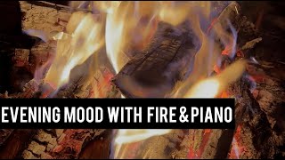 Relax and Unwind with Heavy Fireplace and Piano Music: Find Inner Peace and Soothe Your Mind
