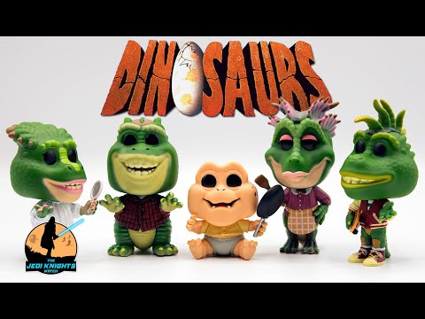 Complete Dinosaurs TV Show Funko Pop Set
