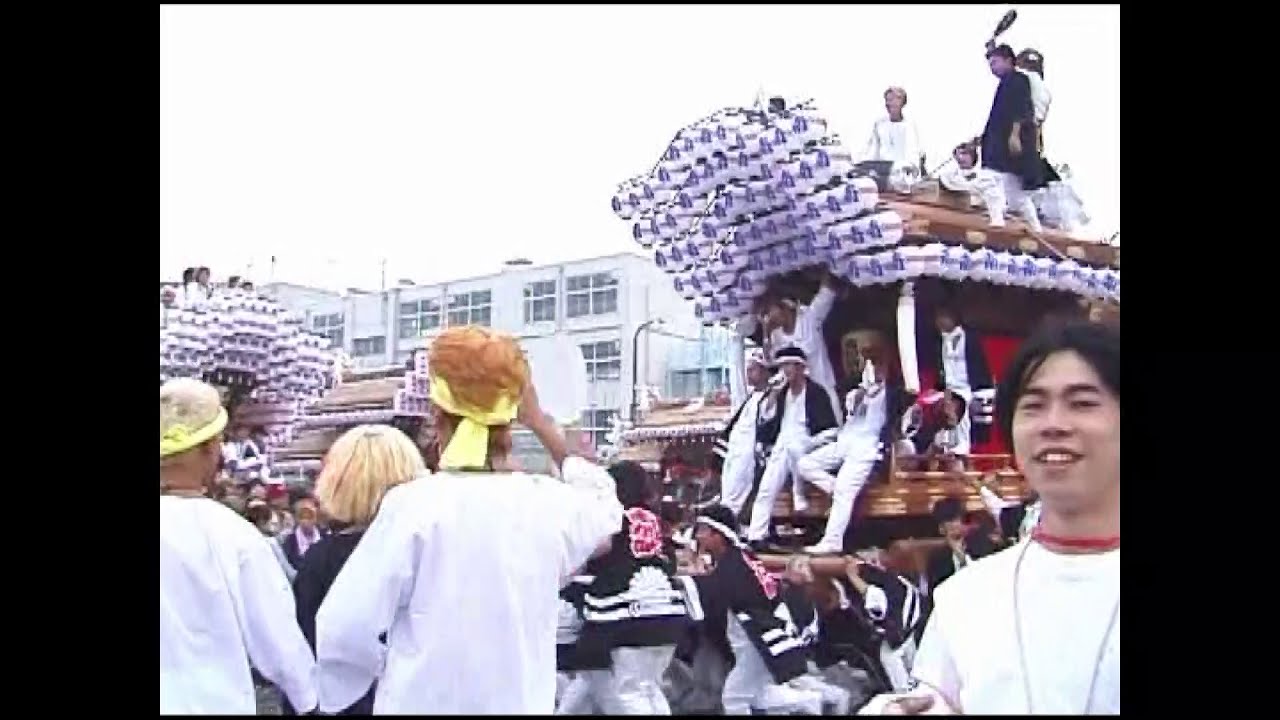 平成十二年　南河内祭礼（河南町役場、つうちゃん前）取材記録