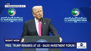 LIVE: President Trump delivers remarks at the U.S.-Saudi Investment Forum