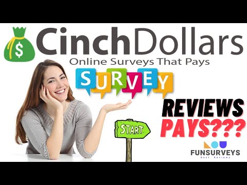 CinchDollars Reviews | Monetize Your Opinions | Survey Site (Make Money Quickly)