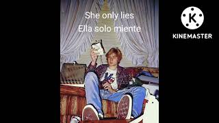 She Only Lies - Kurt Cobain - Lyrics english/spanish